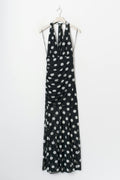 Dropped waist dress - Dot print