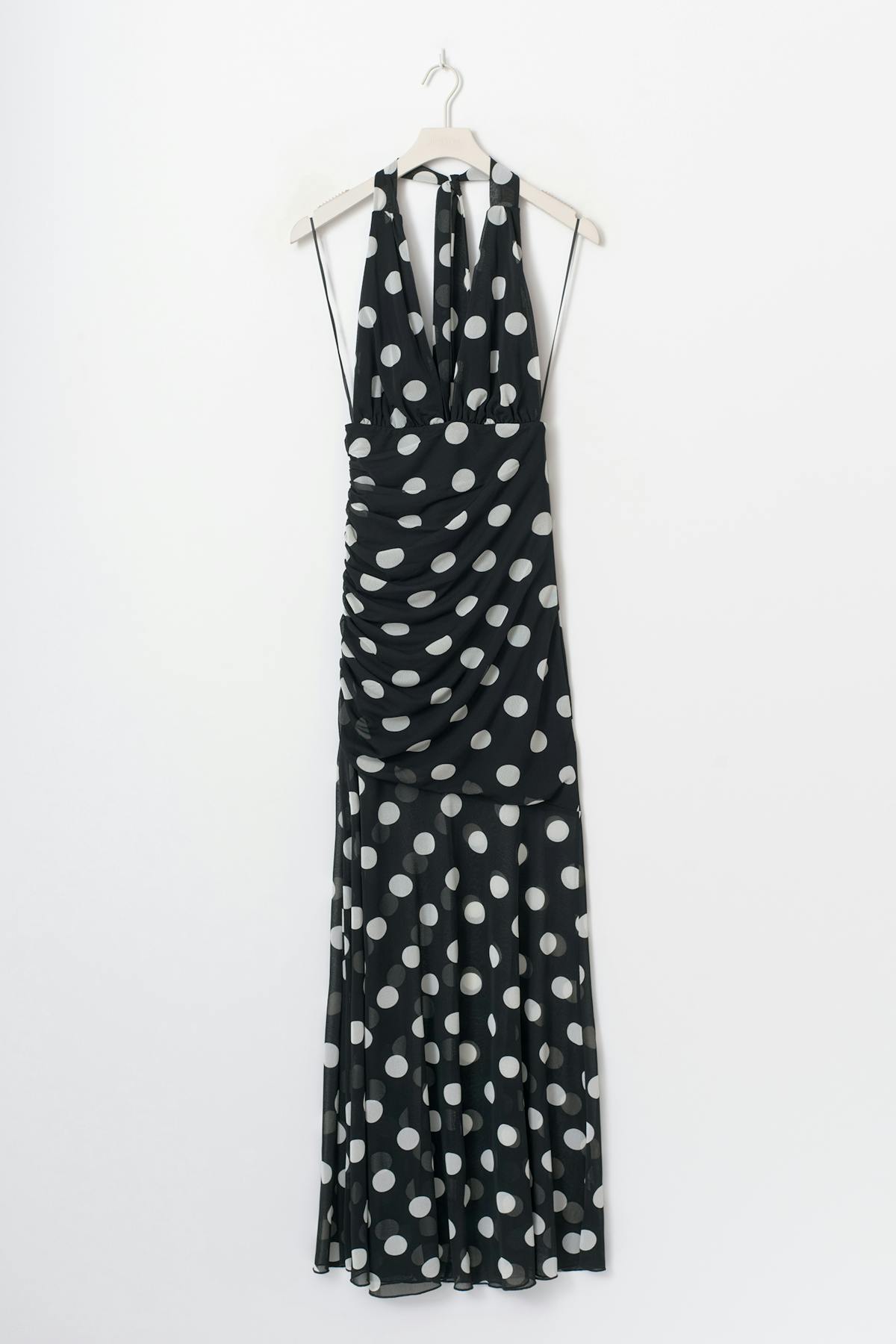 Dropped waist dress - Dot print