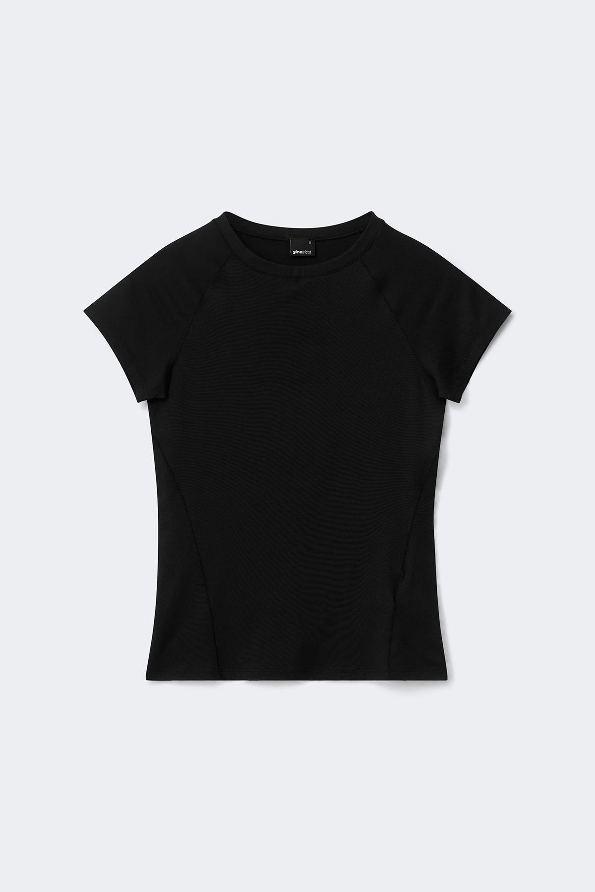 Soft yoga tee - Noir