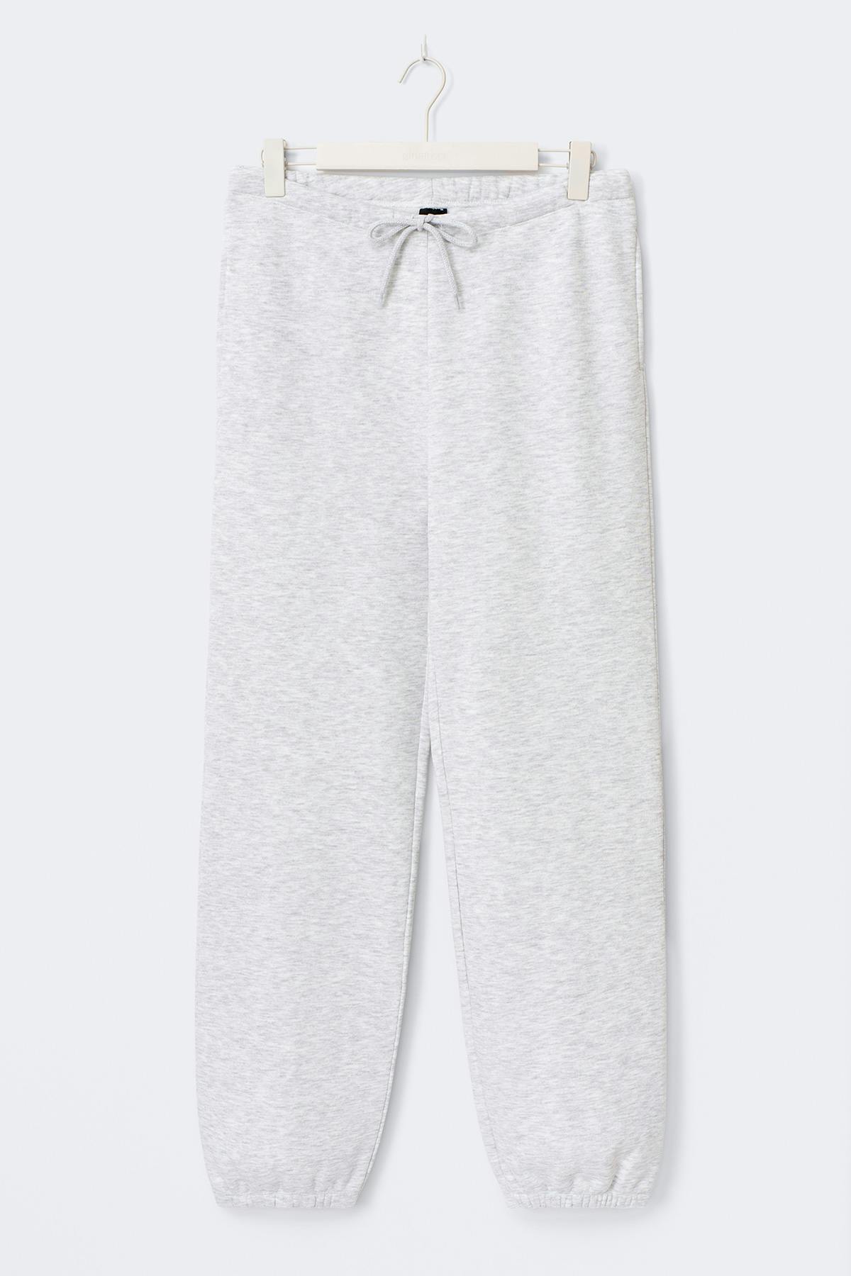 Classic sweatpants - Lt grey melange