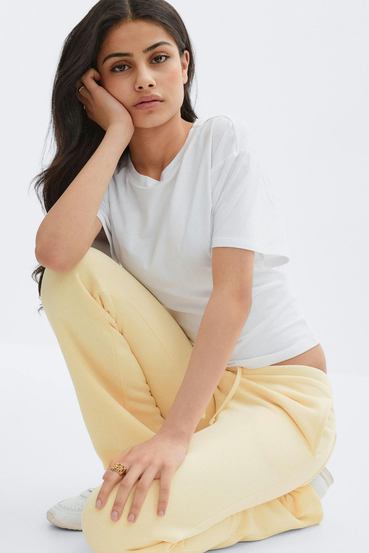 Y de-lowlow sweatpants - Flan