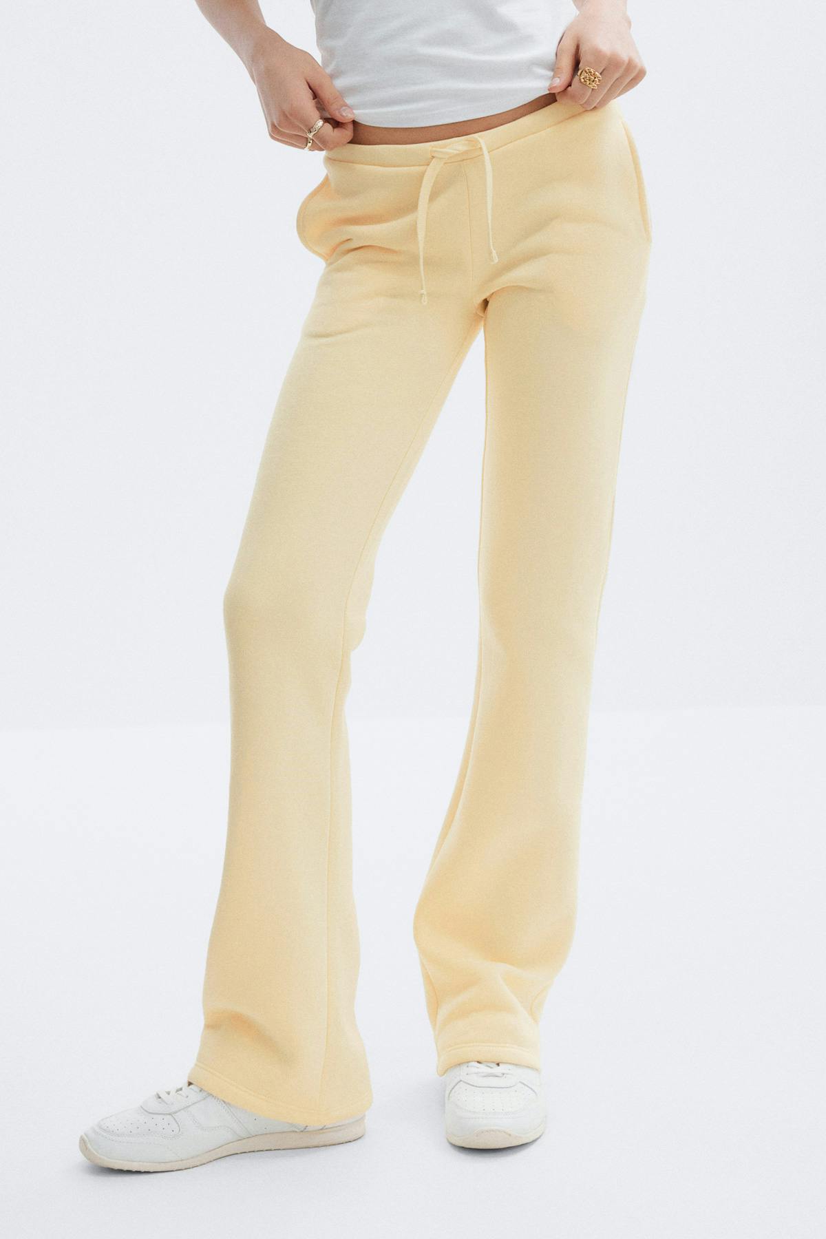 Y de-lowlow sweatpants - Flan