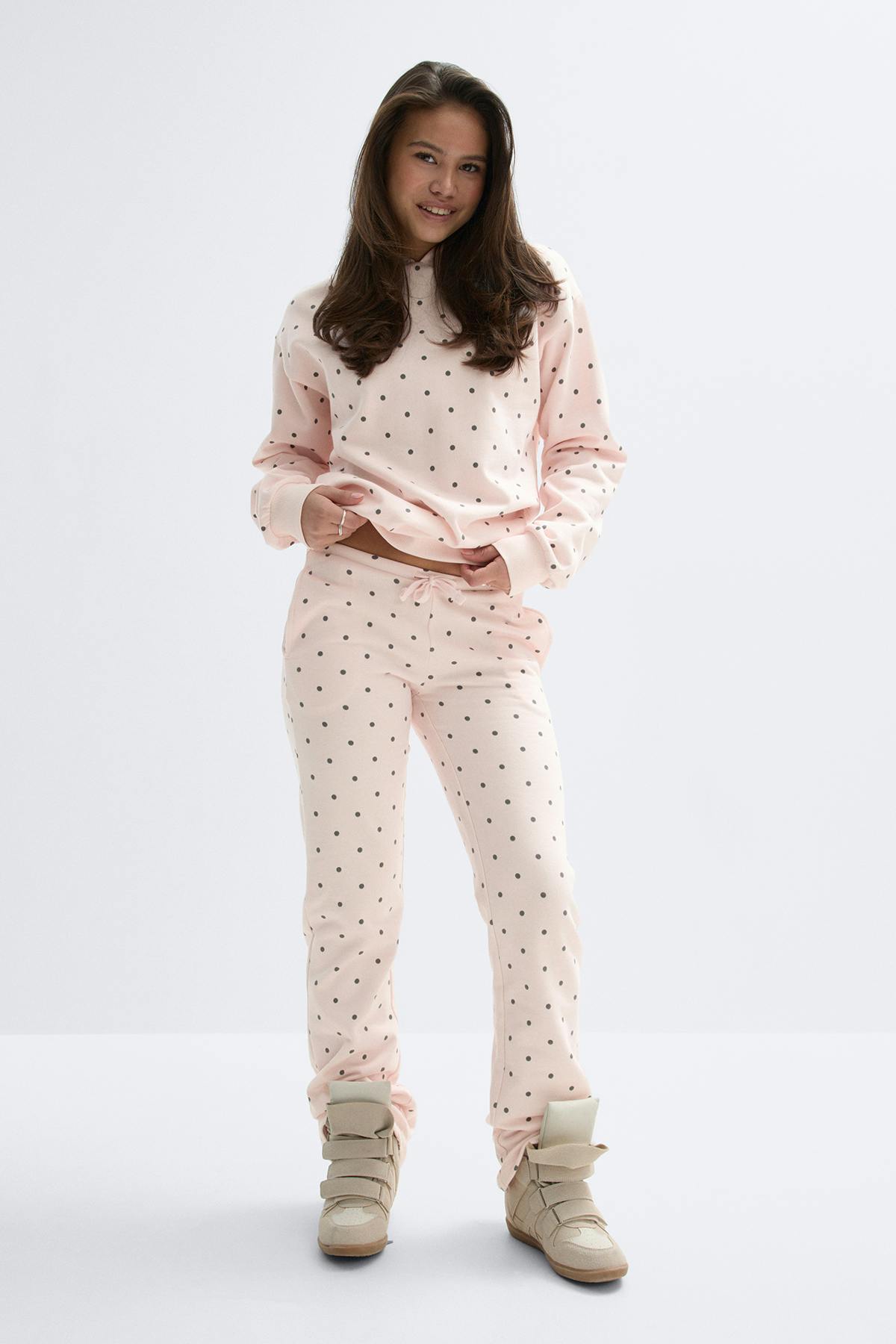 Y de-lowlow sweatpants - Grey melange
