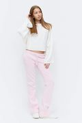 Y de-lowlow sweatpants - Rose