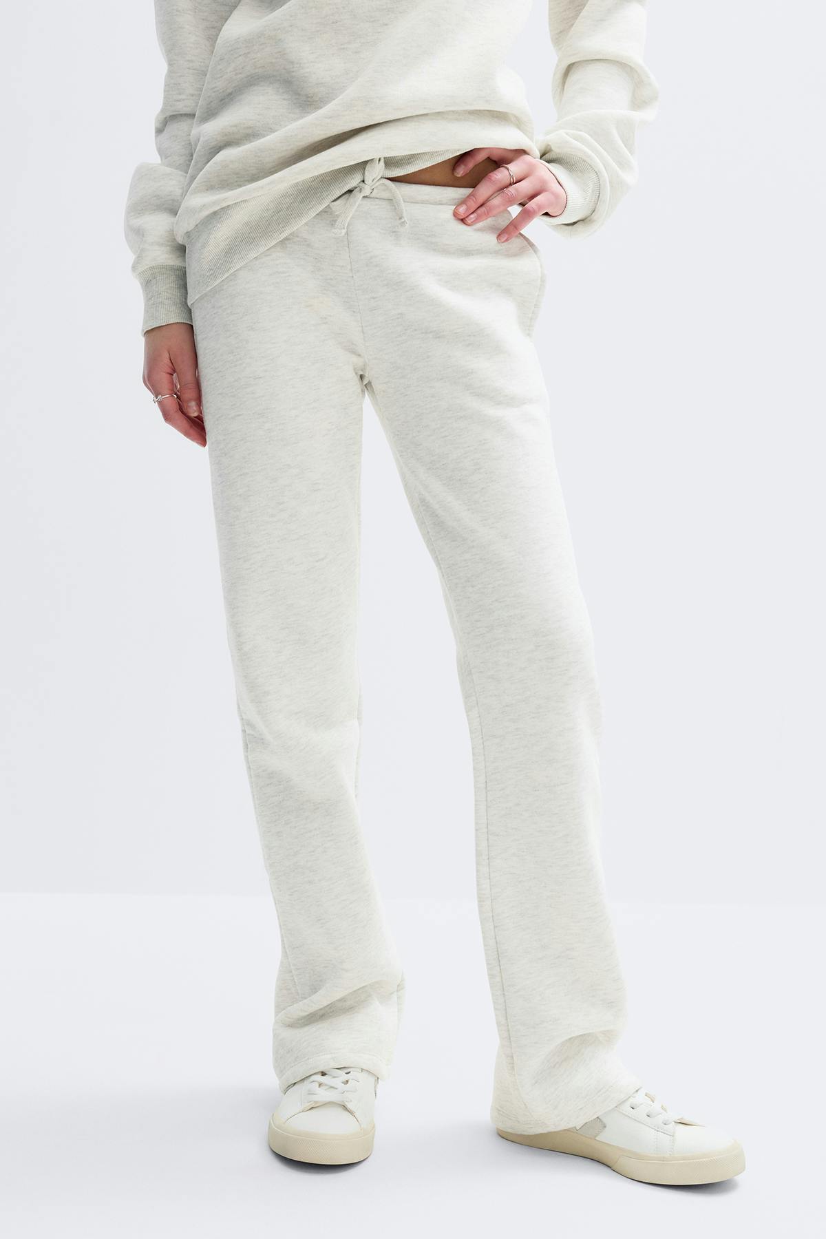 Y de-lowlow sweatpants - Grey melange