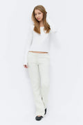 Y de-lowlow sweatpants - Lt grey melange