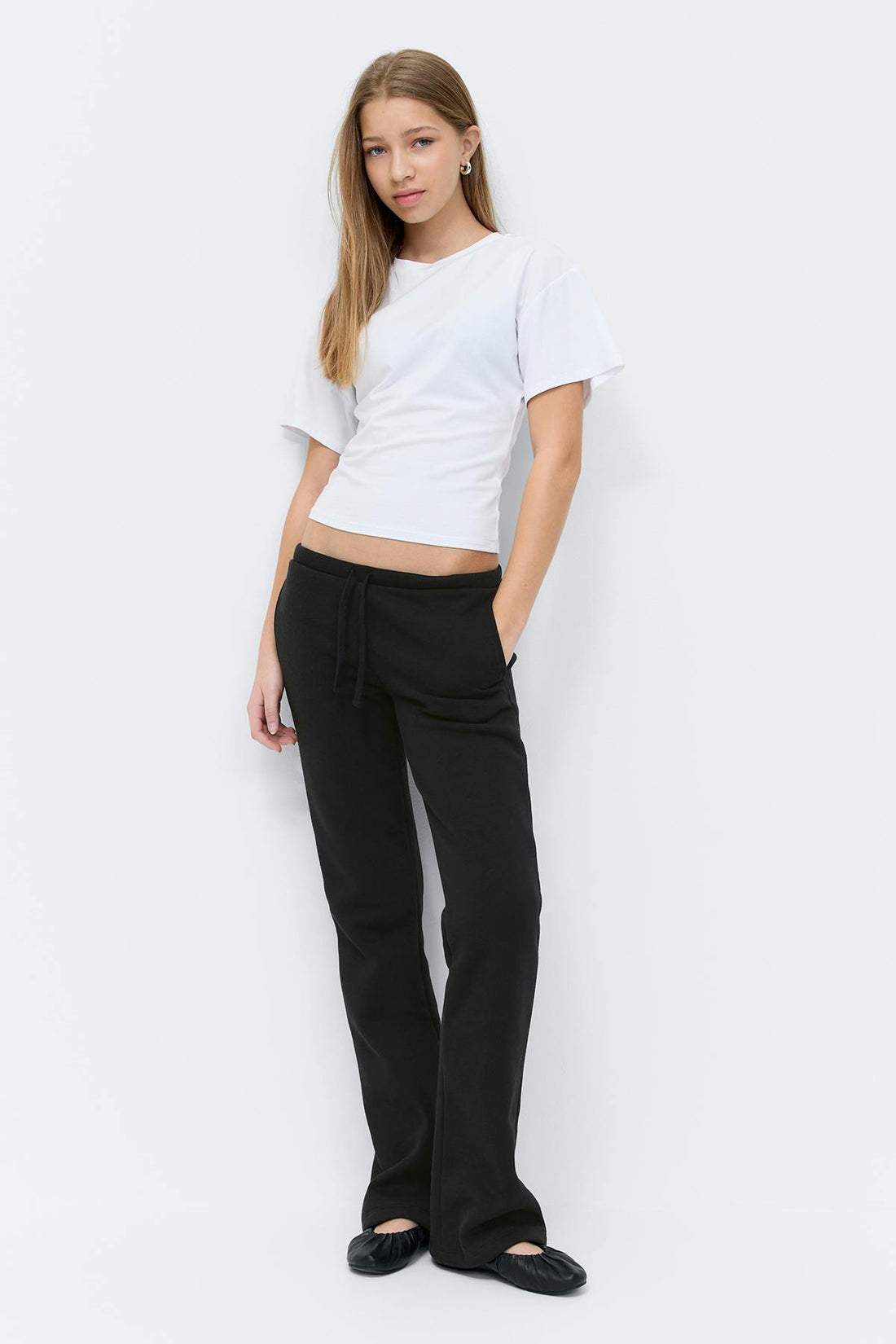 Y de-lowlow sweatpants - Noir