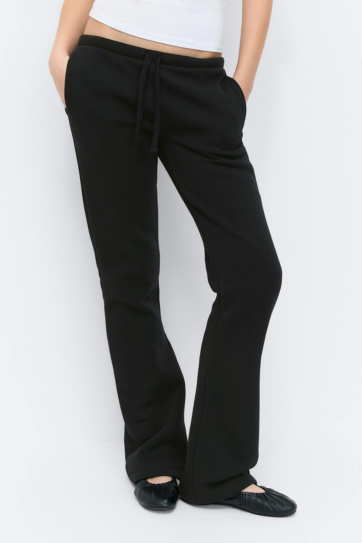 Y de-lowlow sweatpants - Noir