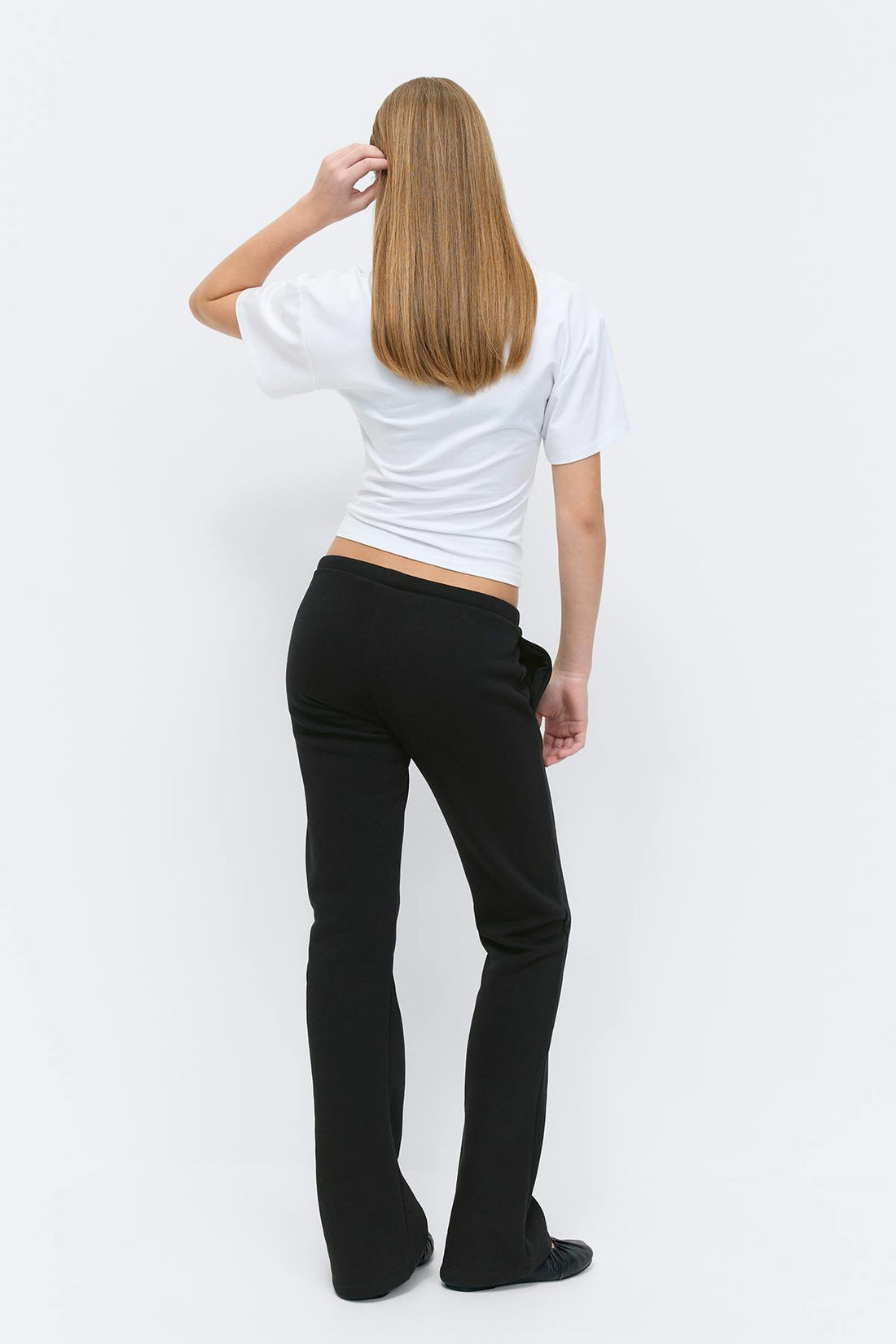 Y de-lowlow sweatpants - Noir