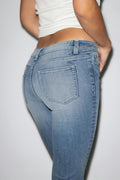 Glow low flare jeans - Bleu clair