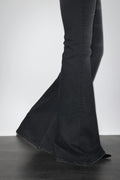 Ultra flare jeans - Offblack