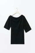 14+ shaped long sleeve dress - Noir