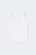 Soft strap yoga singlet - Blanc cassé