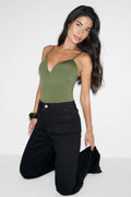 Waist hug flare jeans - Bleu