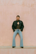 Icon loose bootcut jeans - Vintage blue