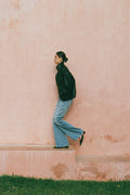 Icon loose bootcut jeans - Vintage blue