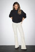 Glow low flare jeans - Offblack
