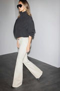 Glow low flare jeans - Offblack