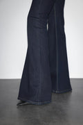Ultra flare jeans - Offblack