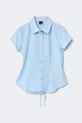 Shaped shirt - Blue stripe