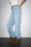Rebell high wide jeans - Bleu clair