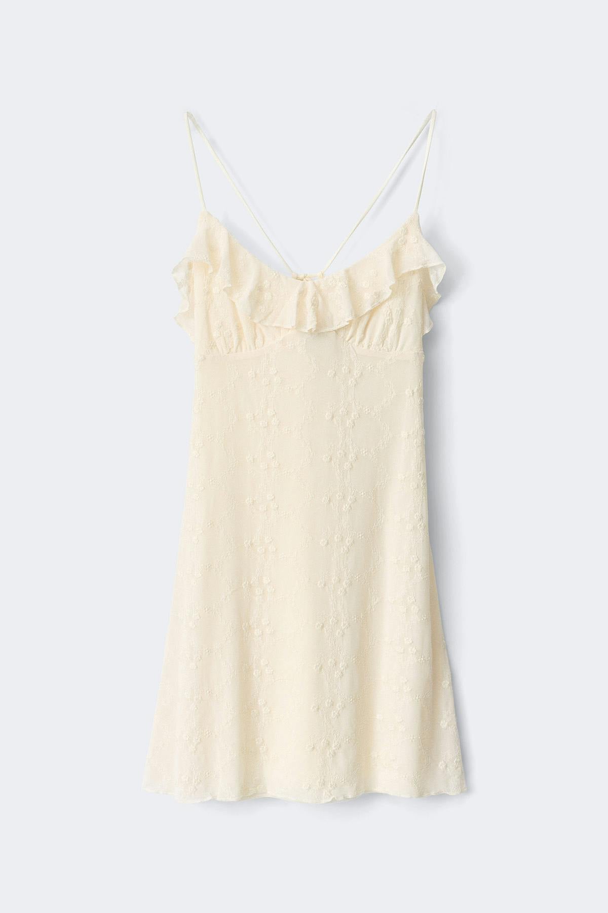 Floral mini strap dress - Afterglow