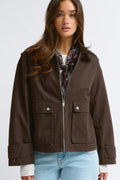 Cargo jacket - Marron foncé