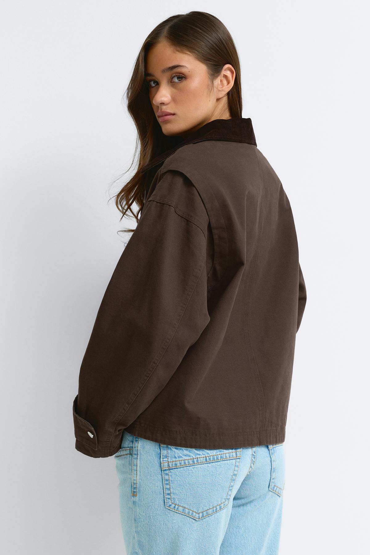 Cargo jacket - Marron foncé