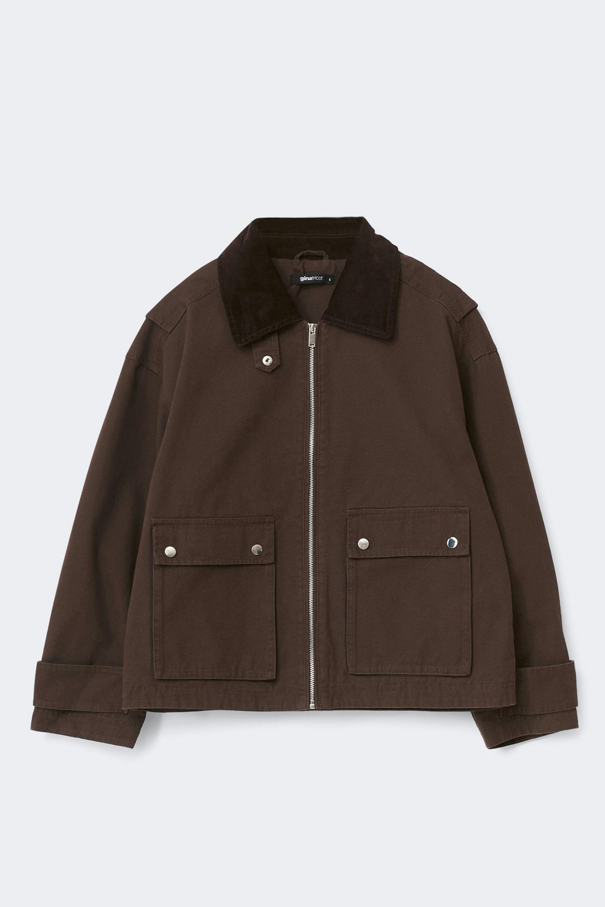 Cargo jacket - Marron foncé