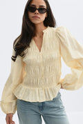 Smock blouse - Stripe
