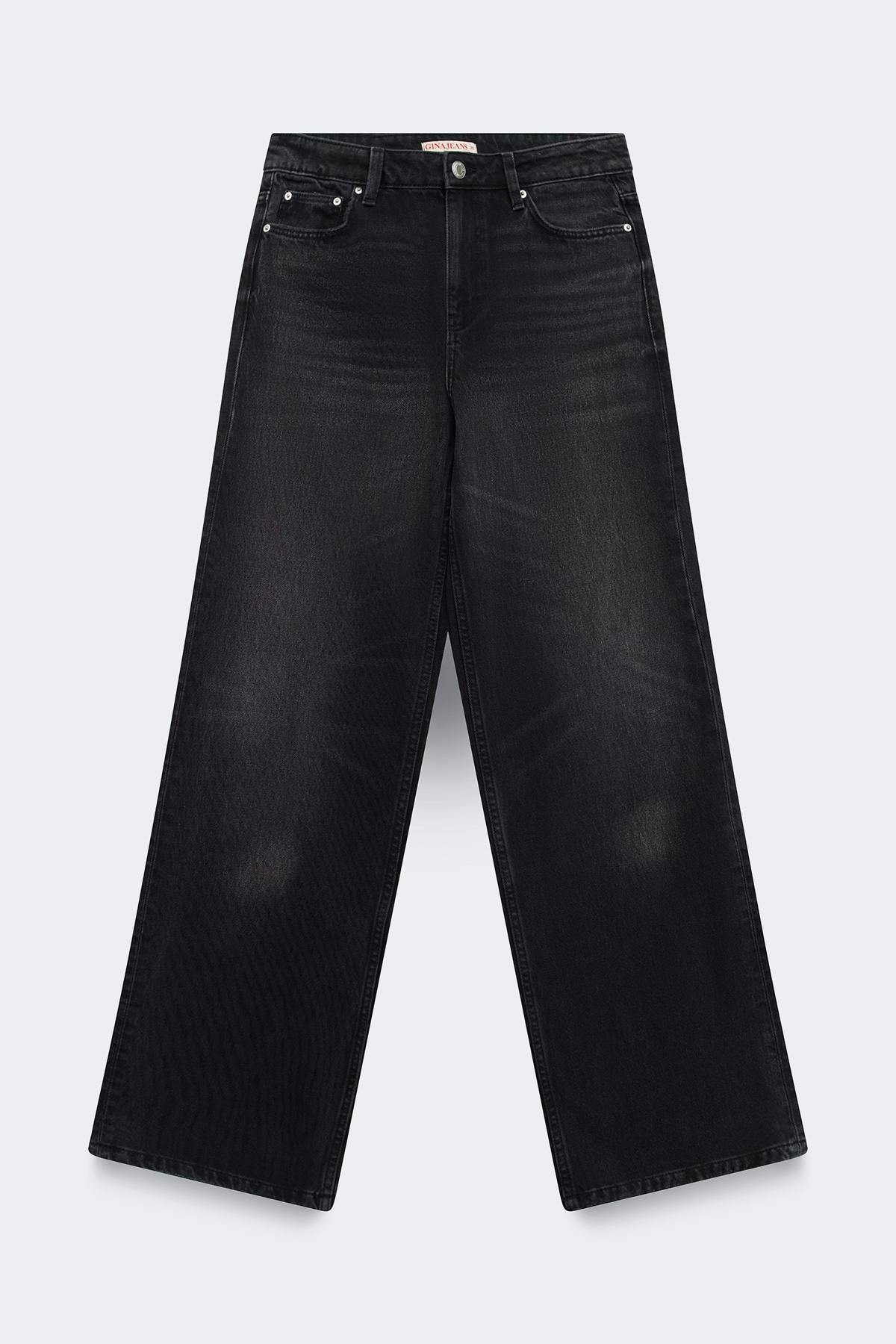 Boss bby wide petite jeans - Offblack
