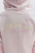 14+ 2 way zip hoodie - White/print