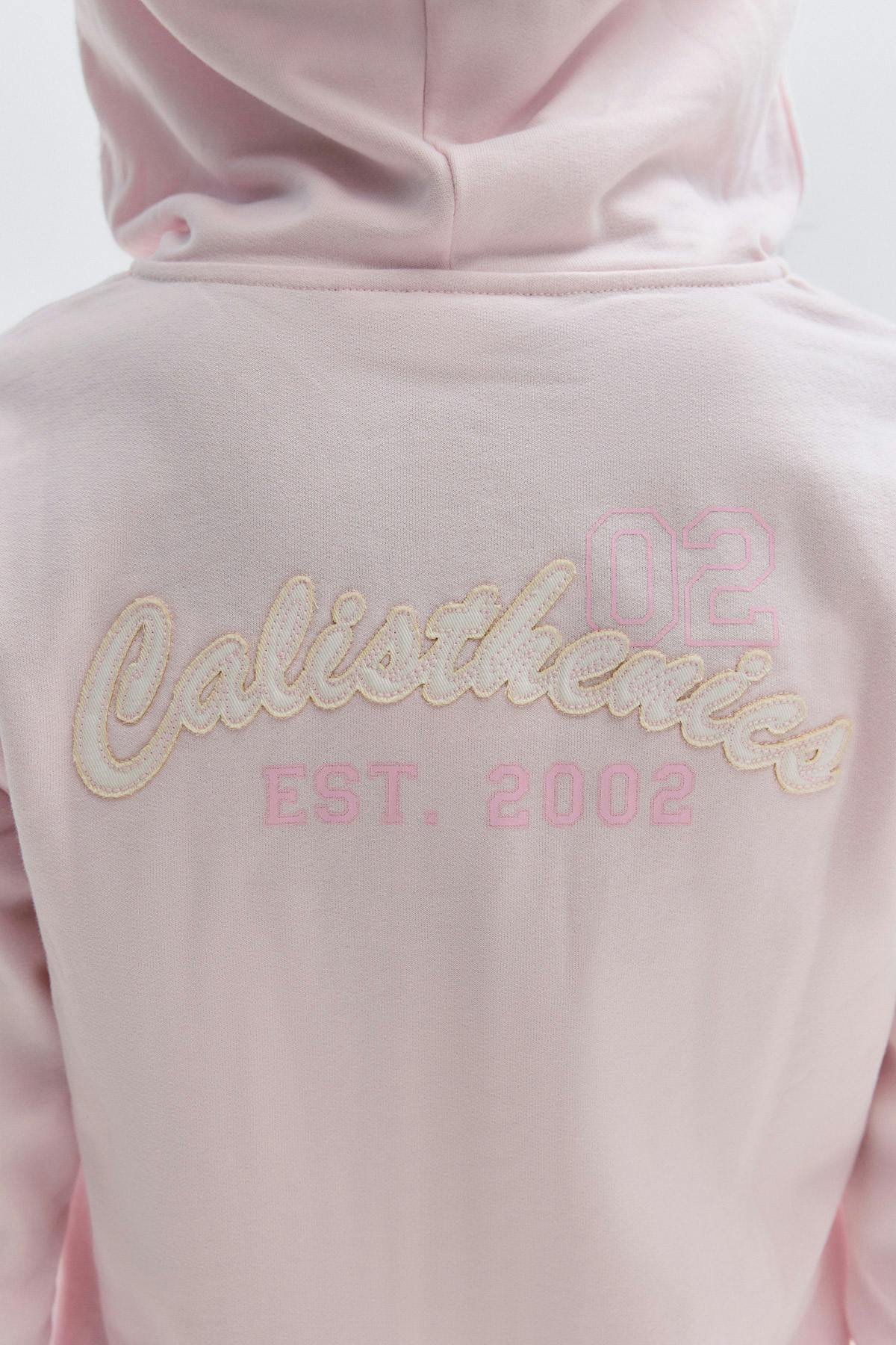 14+ 2 way zip hoodie - White/print