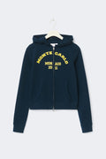 14+ 2 way zip hoodie - Navy blazer