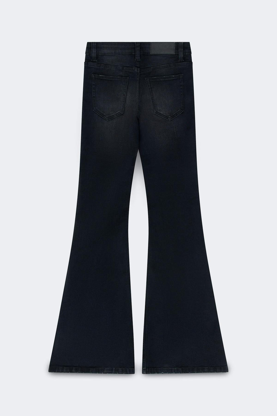 Glow low flare petite jeans - Offblack