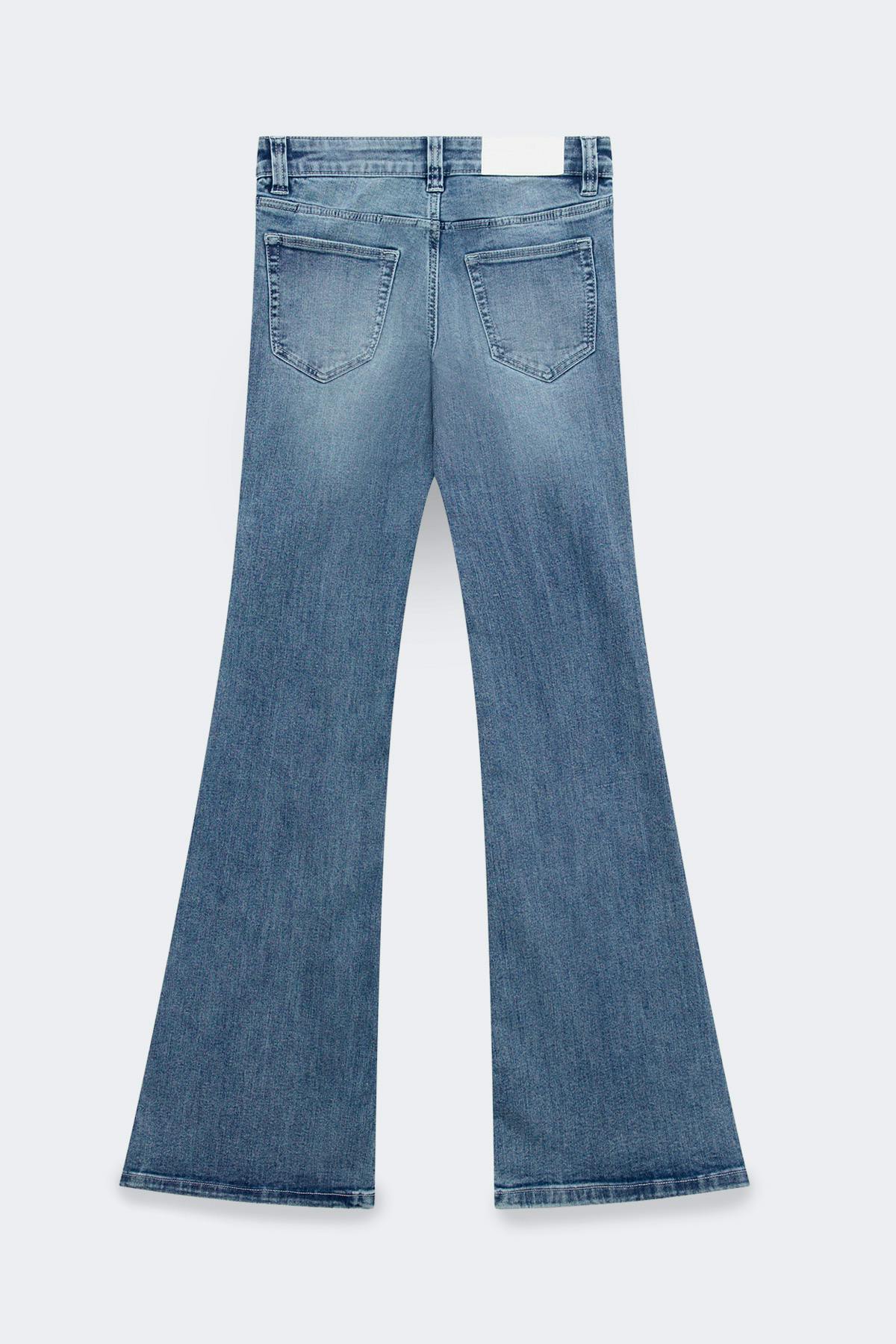 Glow low flare tall jeans - Offblack