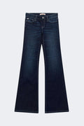 Glow low flare tall jeans - Offblack