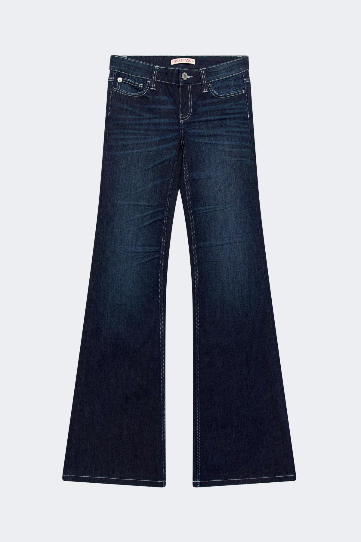 Glow low flare tall jeans - Offblack