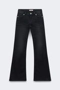 Glow rise flare tall jeans - Noir