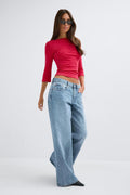 Baggy babe tall jeans - Super lt blue