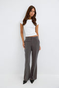 Iconic relaxed bootcut trouser - Noir