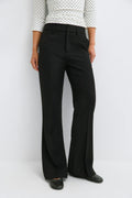 Iconic relaxed bootcut trouser - Noir