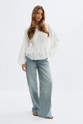 Smock blouse - Stripe