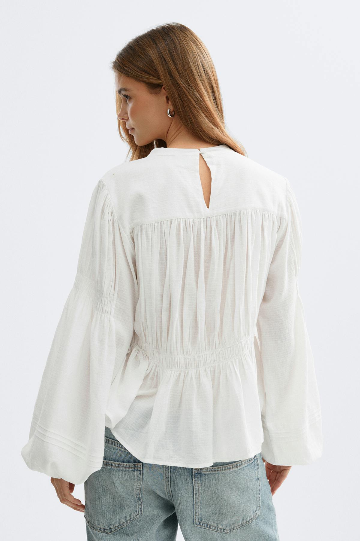 Smock blouse - Stripe