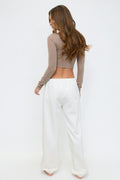 Soft sport sweatpants - Violet foncé