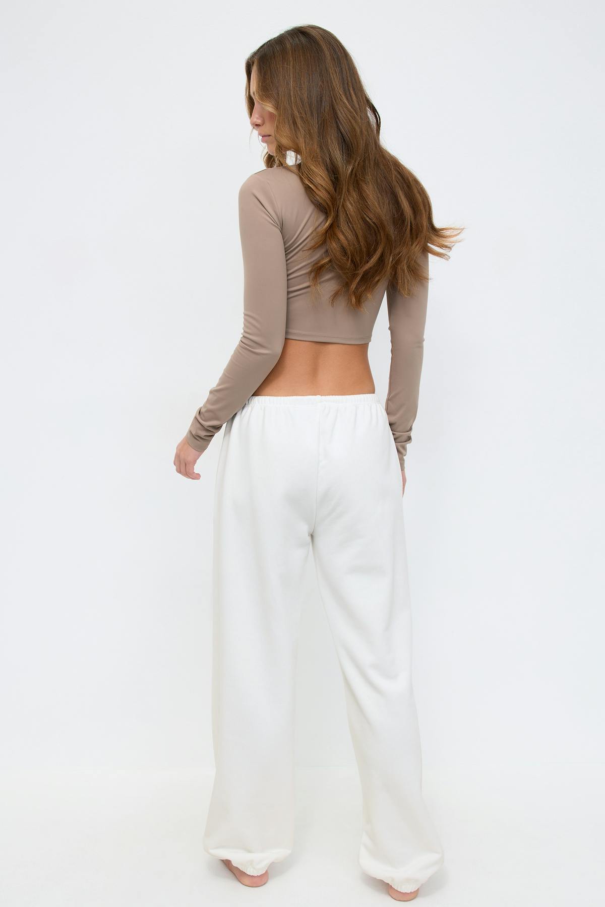 Soft sport sweatpants - Violet foncé