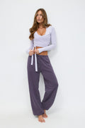 Soft sport sweatpants - Dusty blue