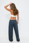 Soft sport sweatpants - Dusty blue