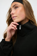 Soft sport zip sweater - Bordeaux