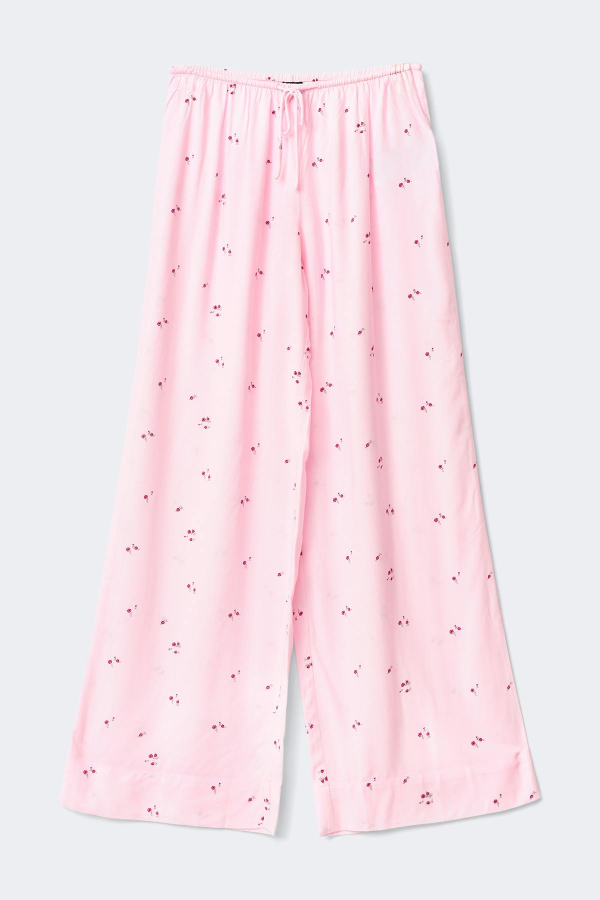 Loungewear trousers - Mini flower aop